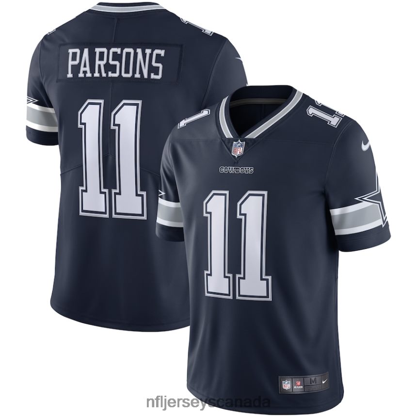 Men Dallas Cowboys Micah Parsons Nike Navy Vapor Limited Jersey Clothing NFL TBXFR6264