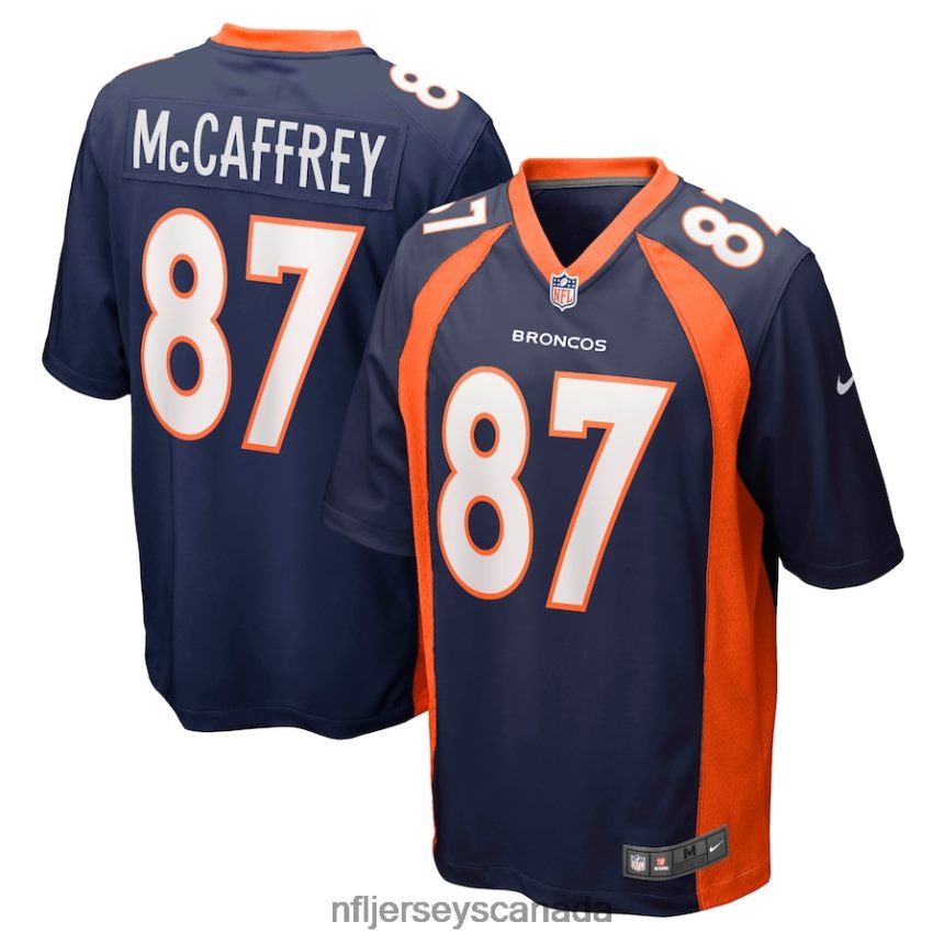 Men Denver Broncos Ed McCaffrey Nike Navy Retired Player Jersey Clothing NFL TBXFR61087