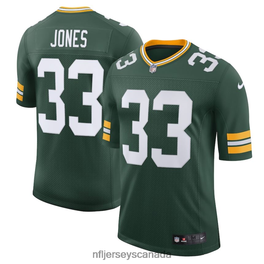 Men Green Bay Packers Aaron Jones Nike Green Limited Jersey Clothing NFL TBXFR62474