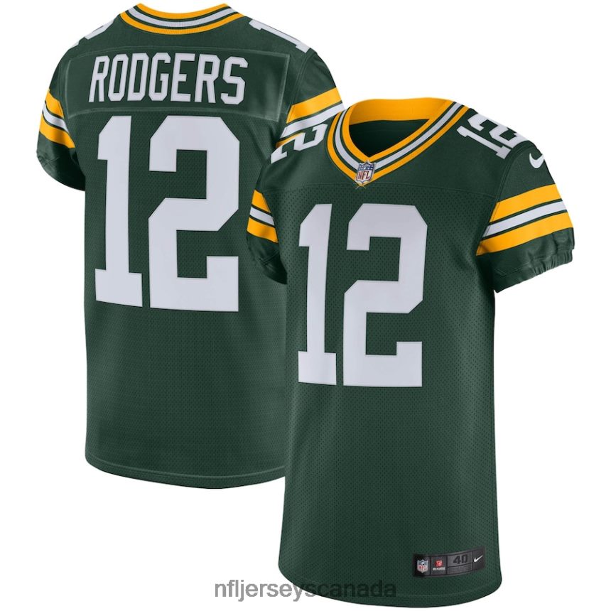 Men Green Bay Packers Aaron Rodgers Nike Green Vapor Elite Jersey Clothing NFL TBXFR6616