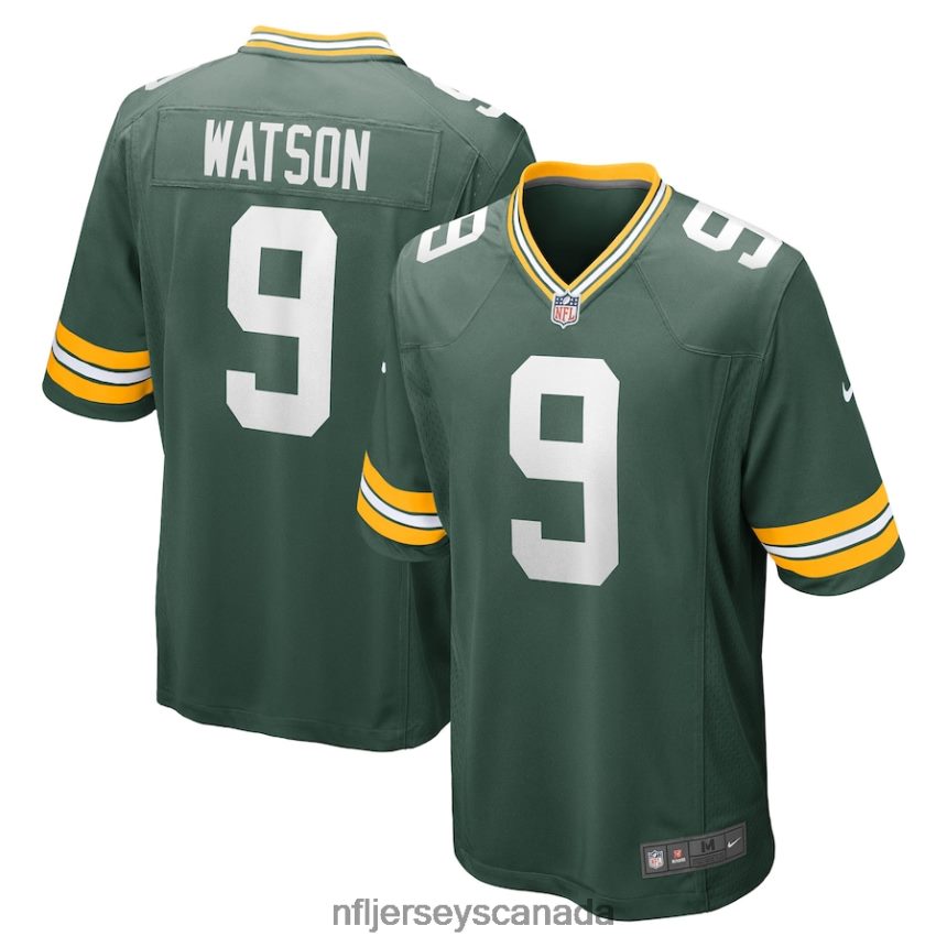 Men Green Bay Packers Christian Watson Nike Green Game Player Jersey Clothing NFL TBXFR660