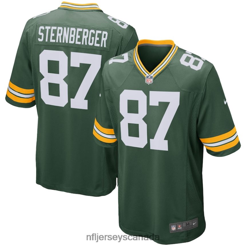 Men Green Bay Packers Jace Sternberger Nike Green Game Player Jersey Clothing NFL TBXFR65491