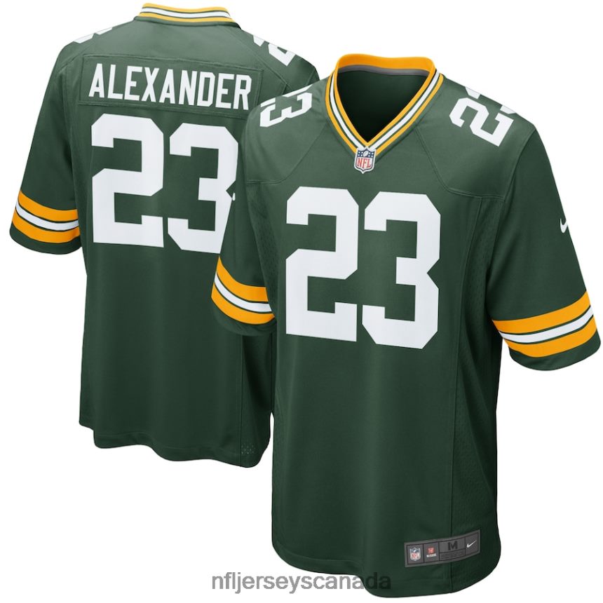 Men Green Bay Packers Jaire Alexander Nike Green Game Player Jersey Clothing NFL TBXFR64836