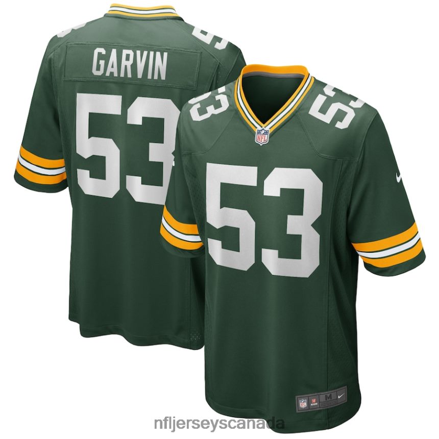 Men Green Bay Packers Jonathan Garvin Nike Green Player Game Jersey Clothing NFL TBXFR62064
