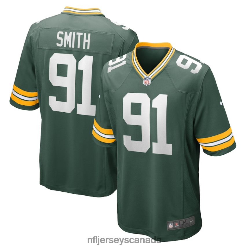 Men Green Bay Packers Preston Smith Nike Green Game Team Jersey Clothing NFL TBXFR64828