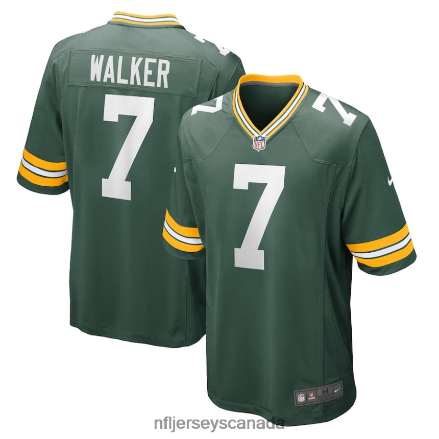Men Green Bay Packers Quay Walker Nike Green Player Game Jersey Clothing NFL TBXFR61104