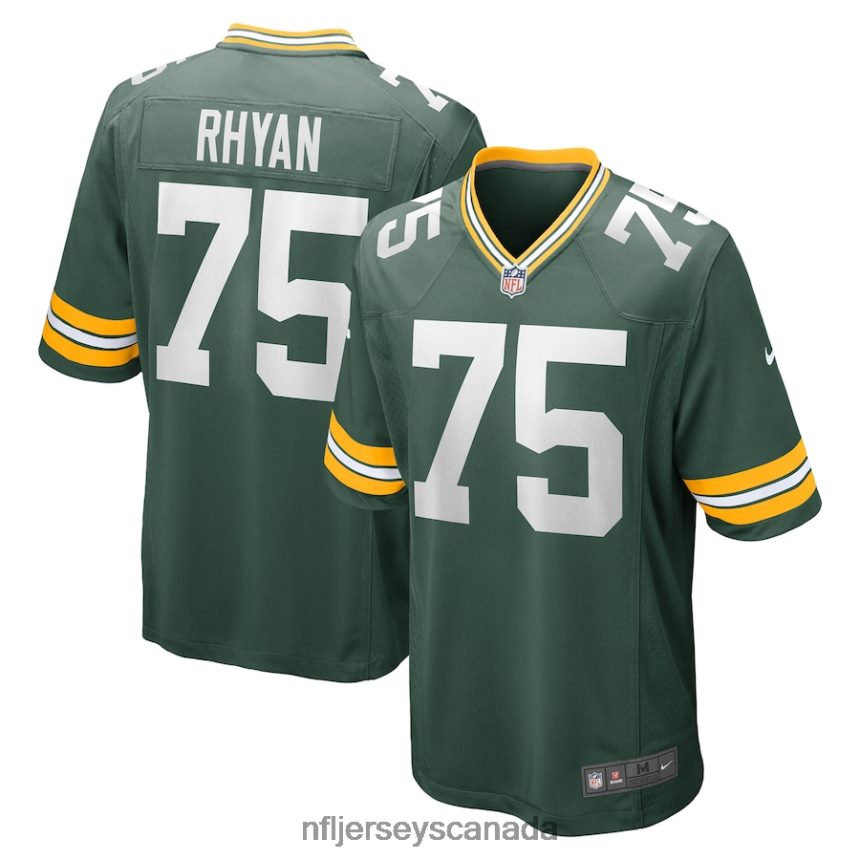 Men Green Bay Packers Sean Rhyan Nike Green Game Player Jersey Clothing NFL TBXFR66273