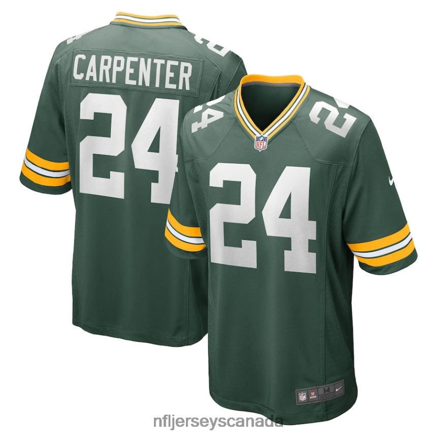 Men Green Bay Packers Tariq Carpenter Nike Green Game Player Jersey Clothing NFL TBXFR63856