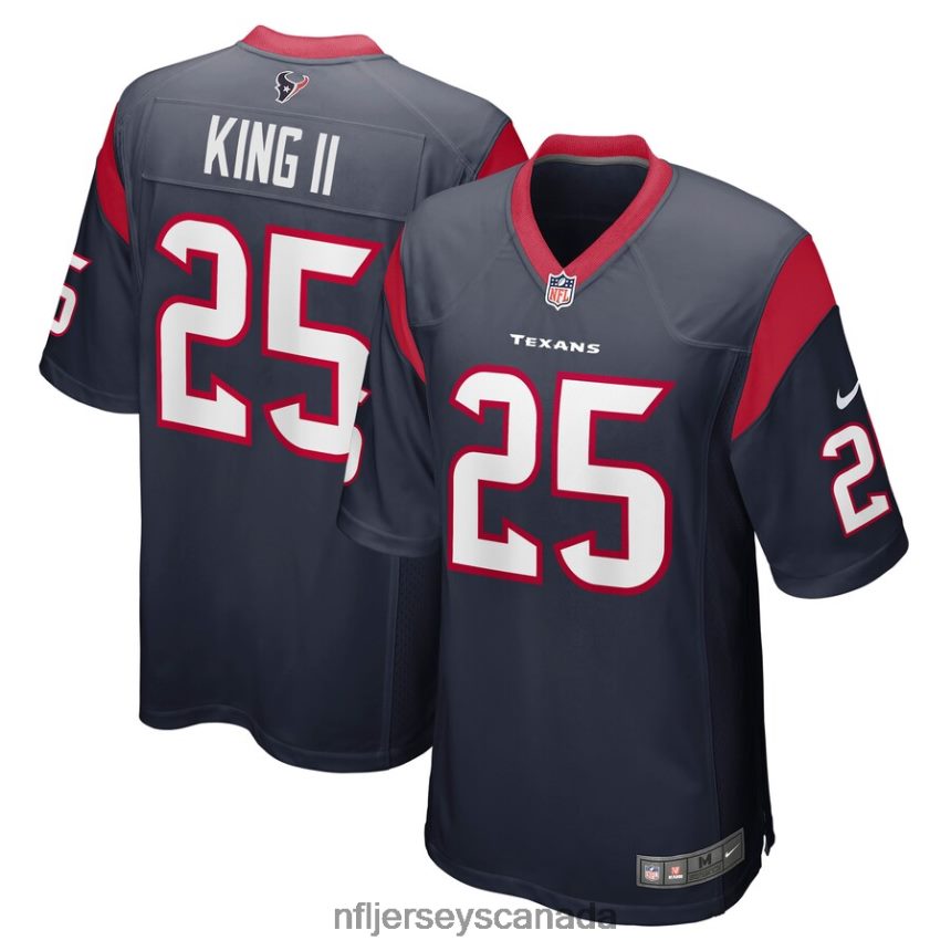 Men Houston Texans Desmond King II Nike Navy Game Jersey Clothing NFL TBXFR66064
