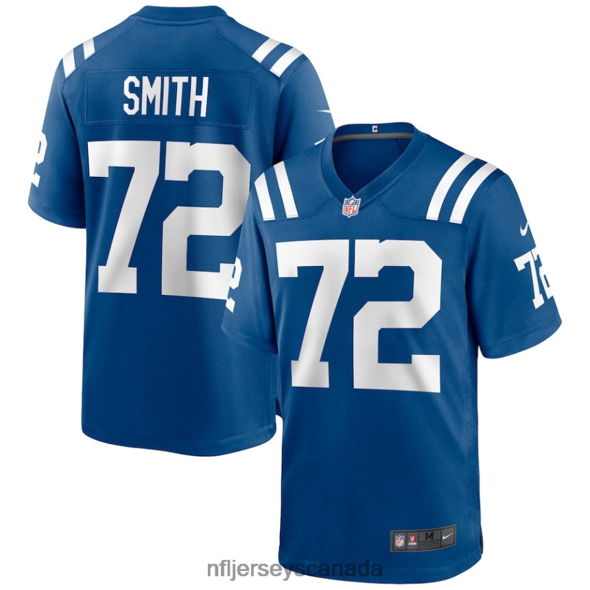 Men Indianapolis Colts Braden Smith Nike Royal Game Jersey Clothing NFL TBXFR66204