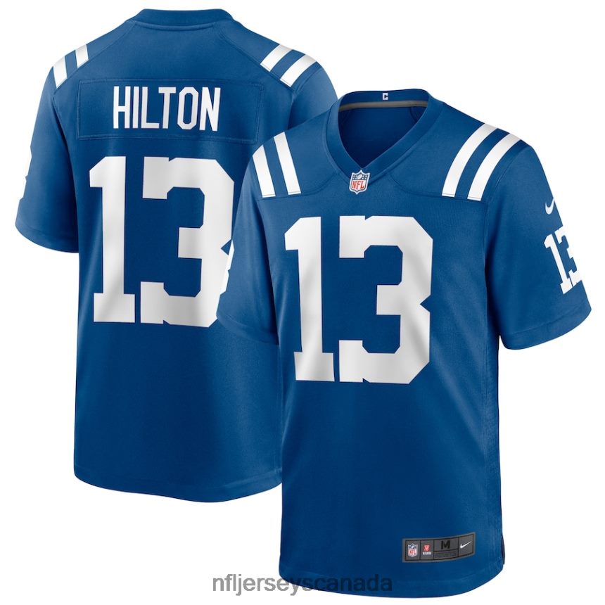 Men Indianapolis Colts T.Y. Hilton Nike Royal Game Player Jersey Clothing NFL TBXFR64957