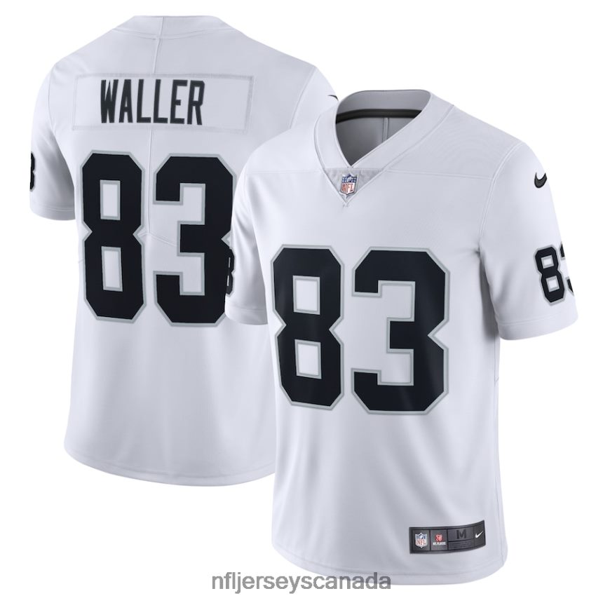 Men Las Vegas Raiders Darren Waller Nike White Vapor Limited Jersey Clothing NFL TBXFR61306