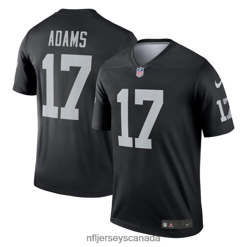 Men Las Vegas Raiders Davante Adams Nike Black Legend Jersey Clothing NFL TBXFR61303