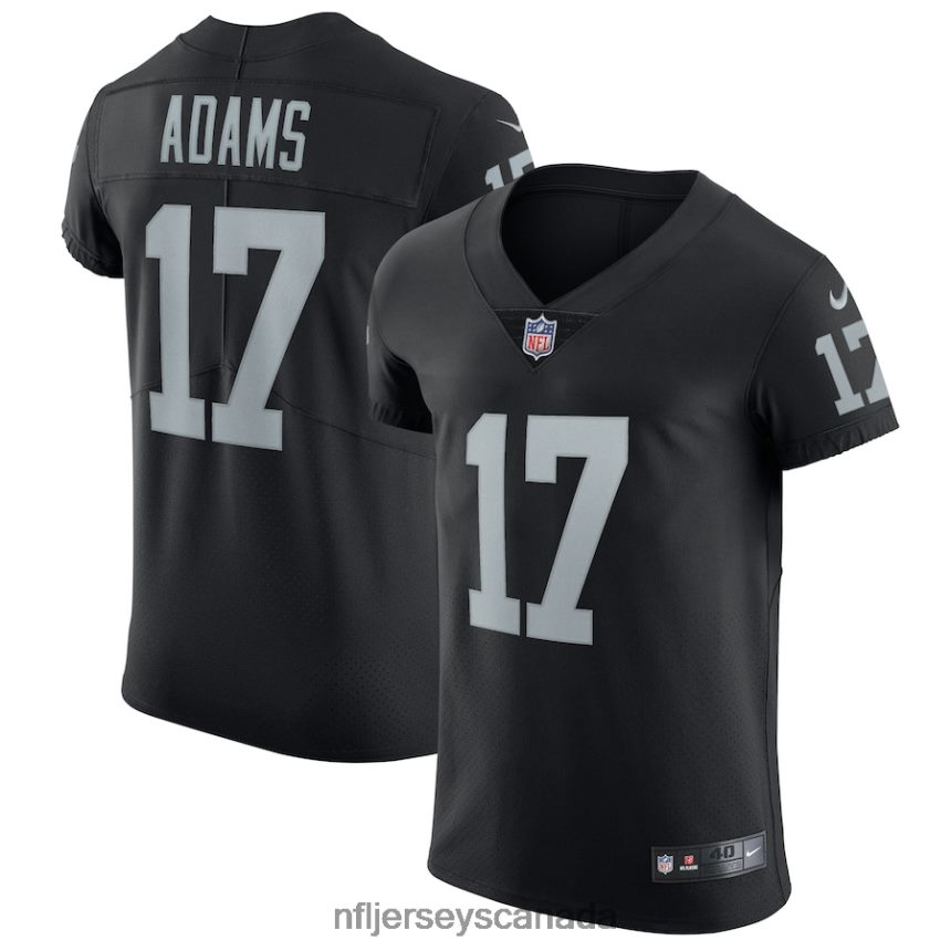 Men Las Vegas Raiders Davante Adams Nike Black Vapor Elite Jersey Clothing NFL TBXFR61040