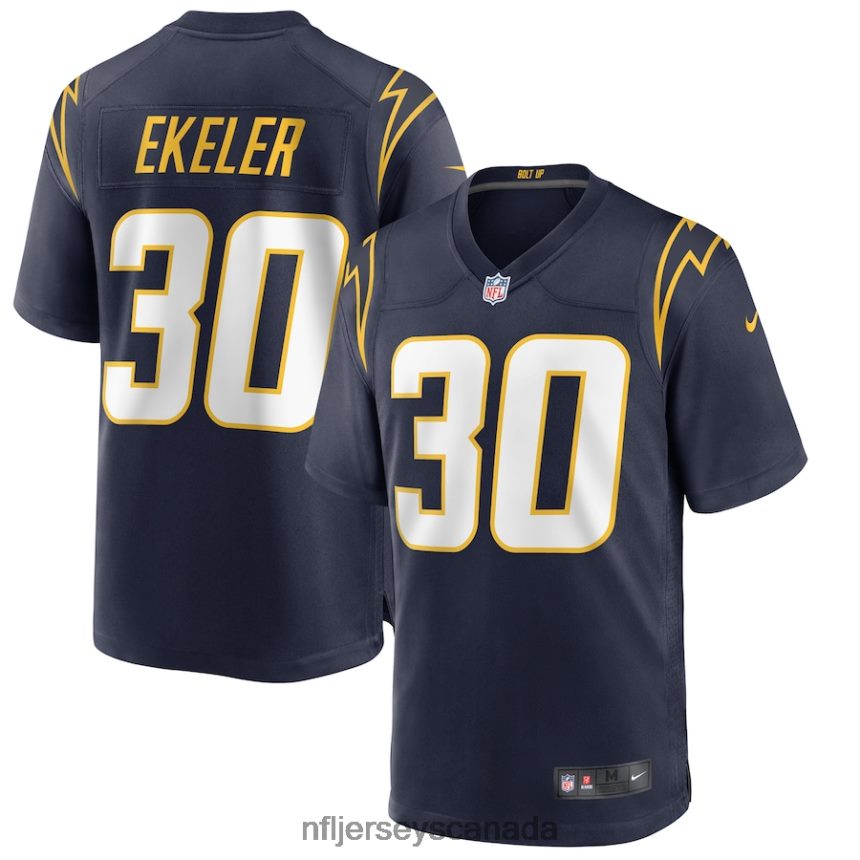 Men Los Angeles Chargers Austin Ekeler Nike Navy Alternate Game Jersey Clothing NFL TBXFR66439