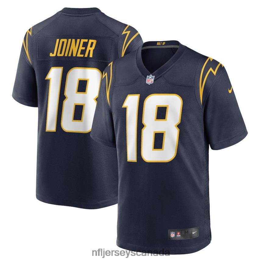 Men Los Angeles Chargers Charlie Joiner Nike Navy Retired Player Jersey Clothing NFL TBXFR64780