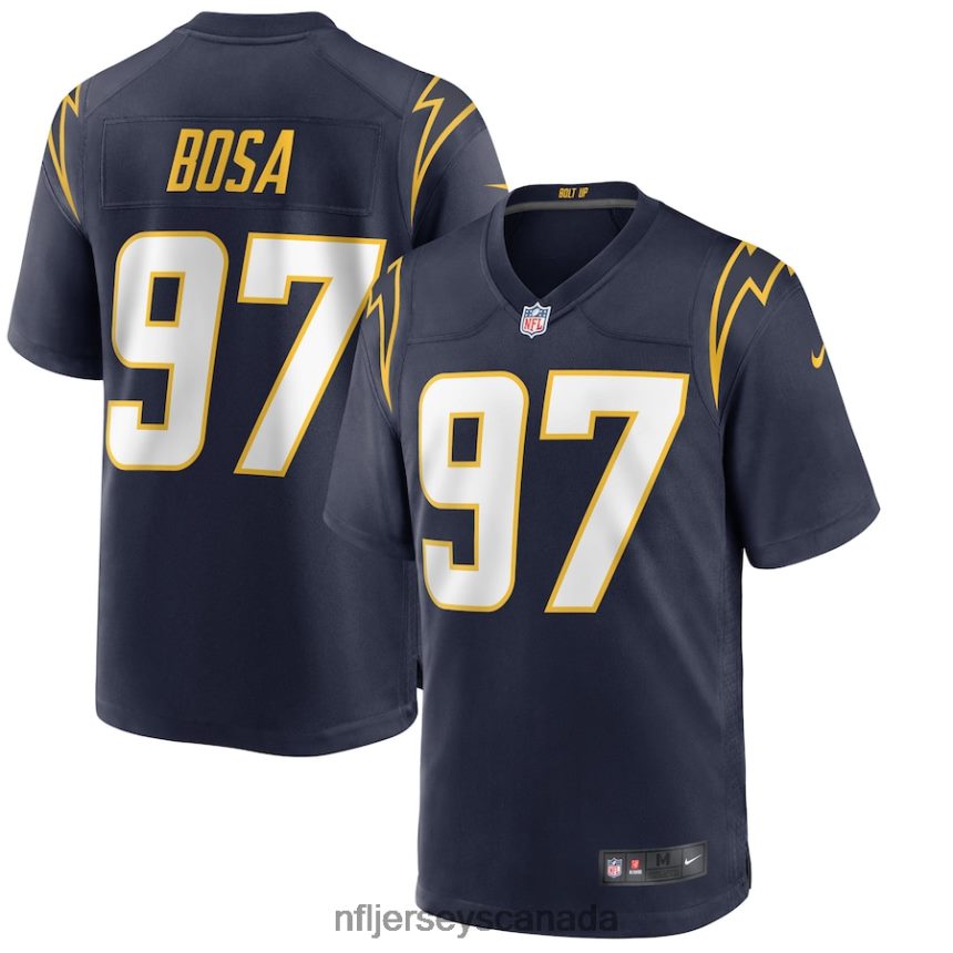 Men Los Angeles Chargers Joey Bosa Nike Navy Alternate Game Jersey Clothing NFL TBXFR61300