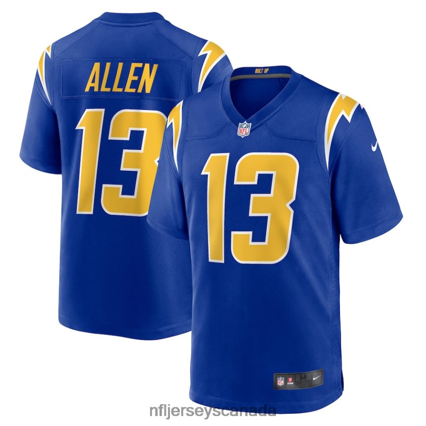 Men Los Angeles Chargers Keenan Allen Nike Royal Game Jersey Clothing NFL TBXFR62127