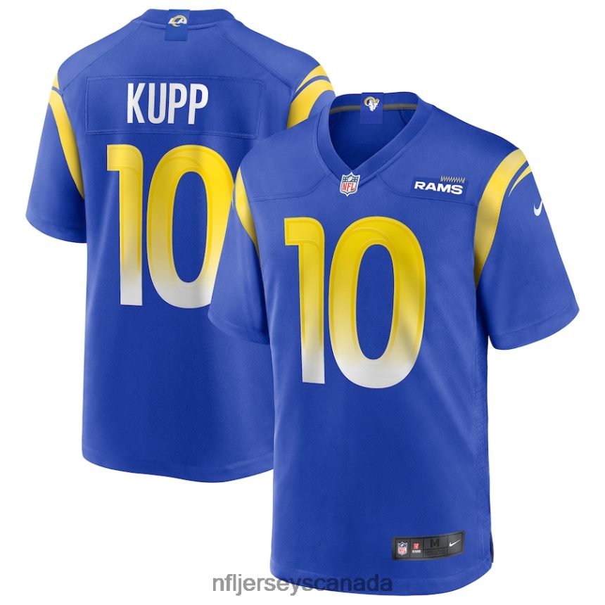 Men Los Angeles Rams Cooper Kupp Nike Royal Game Player Jersey Clothing NFL TBXFR66595