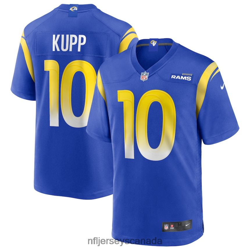 Men Los Angeles Rams Cooper Kupp Nike Royal Player Game Jersey Clothing NFL TBXFR62017