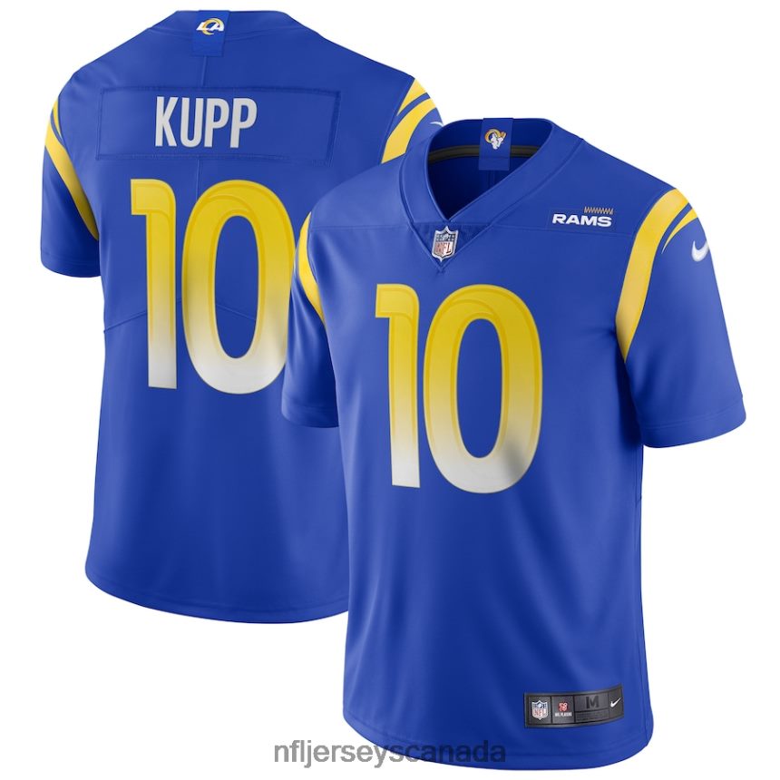 Men Los Angeles Rams Cooper Kupp Nike Royal Vapor Limited Jersey Clothing NFL TBXFR6881