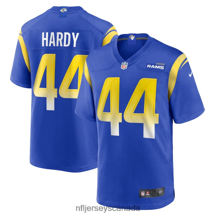 Men Los Angeles Rams Daniel Hardy Nike Royal Game Player Jersey Clothing NFL TBXFR64069
