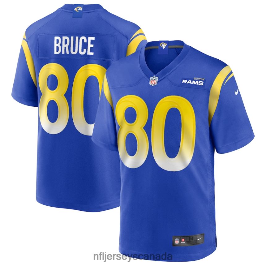 Men Los Angeles Rams Isaac Bruce Nike Royal Game Retired Player Jersey Clothing NFL TBXFR62421