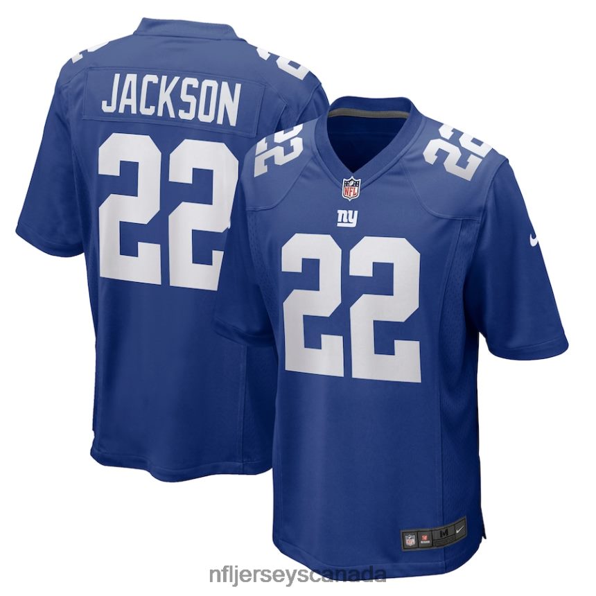Men New York Giants Adoree' Jackson Nike Royal Game Player Jersey Clothing NFL TBXFR63267