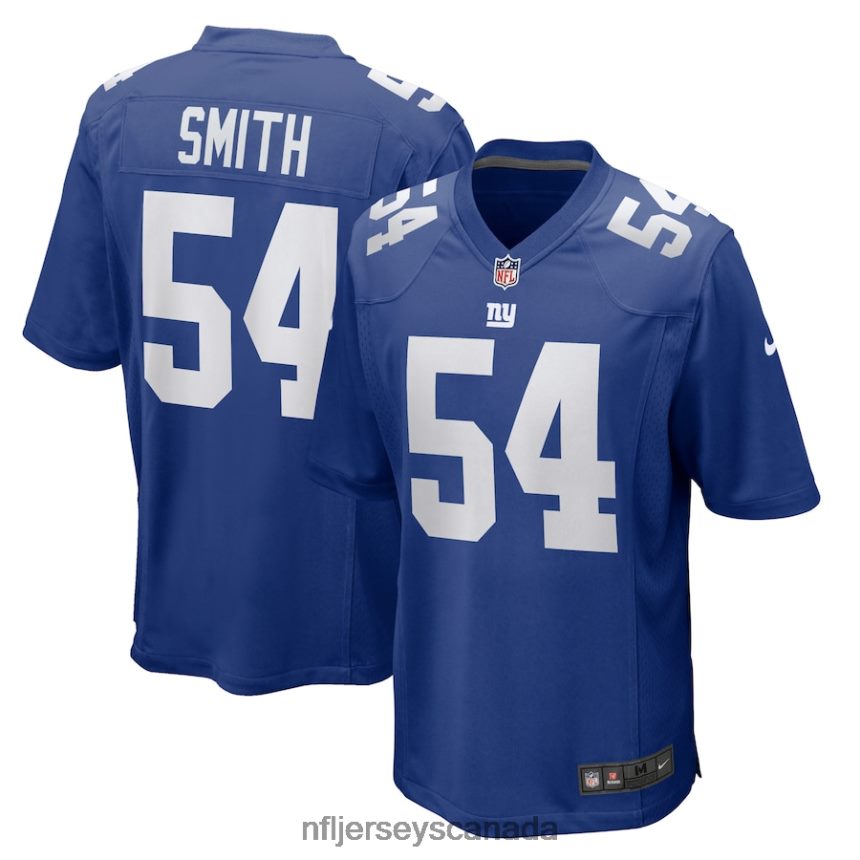 Men New York Giants Jaylon Smith Nike Royal Home Game Player Jersey Clothing NFL TBXFR63861