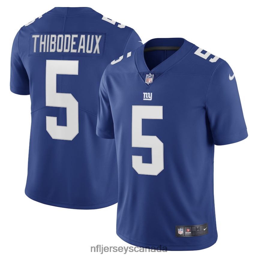 Men New York Giants Kayvon Thibodeaux Nike Royal Vapor Limited Jersey Clothing NFL TBXFR6155
