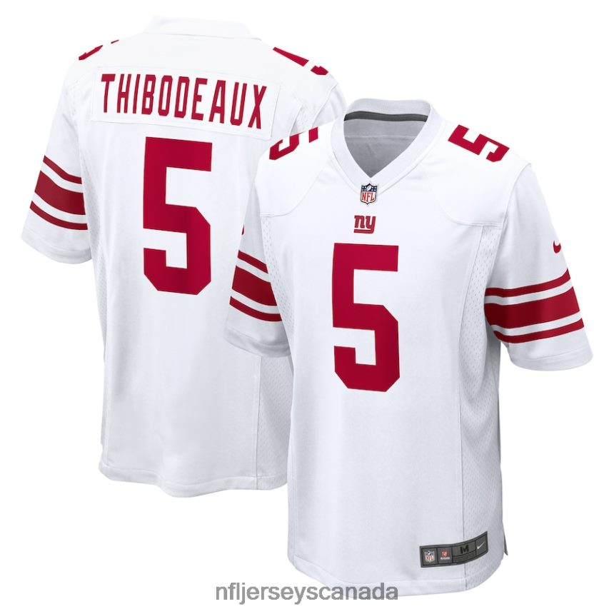 Men New York Giants Kayvon Thibodeaux Nike White Player Game Jersey Clothing NFL TBXFR6541