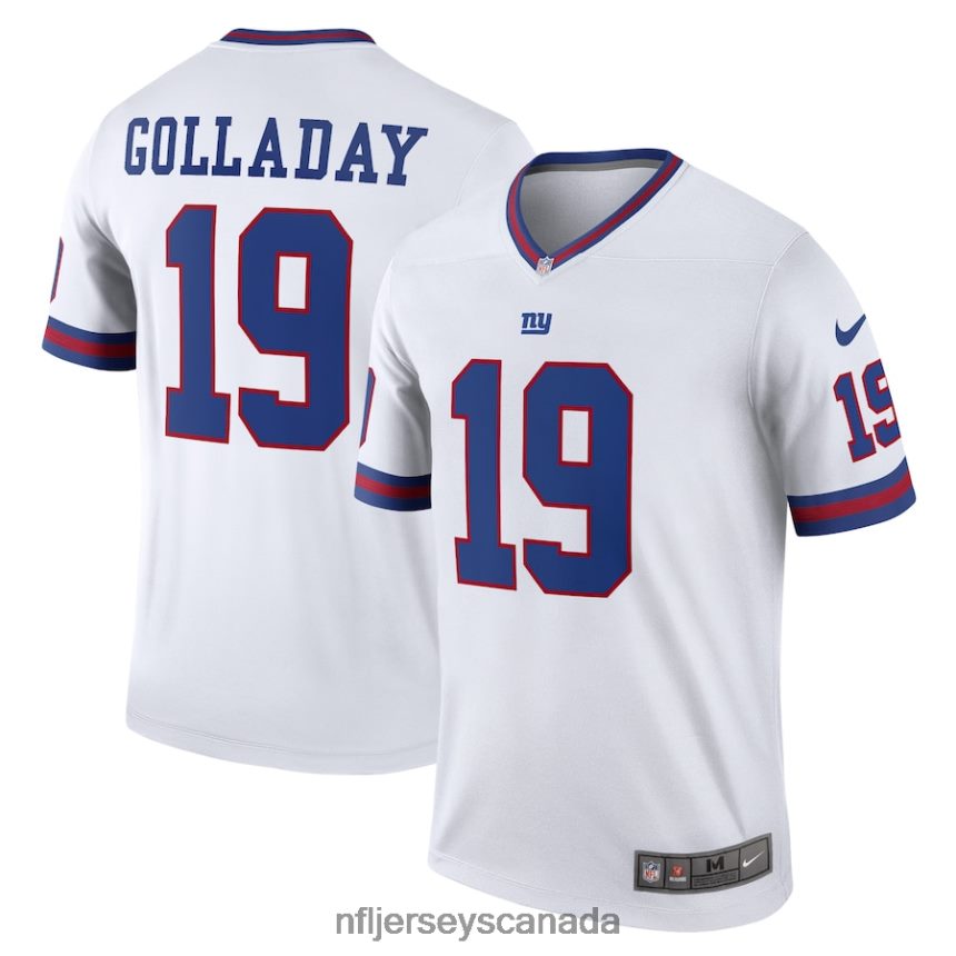 Men New York Giants Kenny Golladay Nike White Alternate Legend Jersey Clothing NFL TBXFR61180
