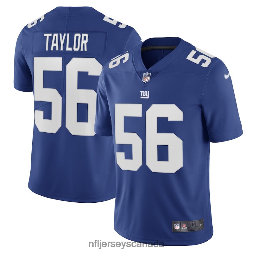 Men New York Giants Lawrence Taylor Nike Royal Retired Player Limited Jersey Clothing NFL TBXFR62907