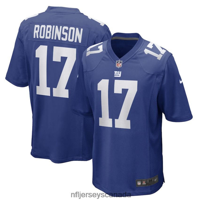 Men New York Giants Wan'Dale Robinson Nike Royal Game Player Jersey Clothing NFL TBXFR61269