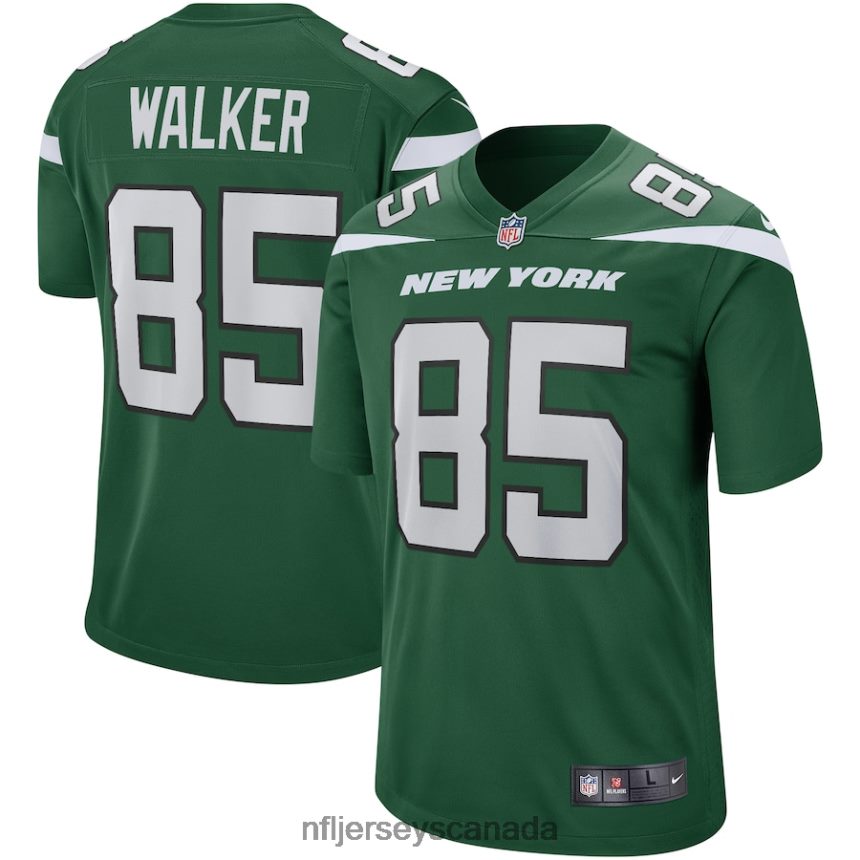 Men New York Jets Wesley Walker Nike Gotham Green Game Retired Player Jersey Clothing NFL TBXFR65850