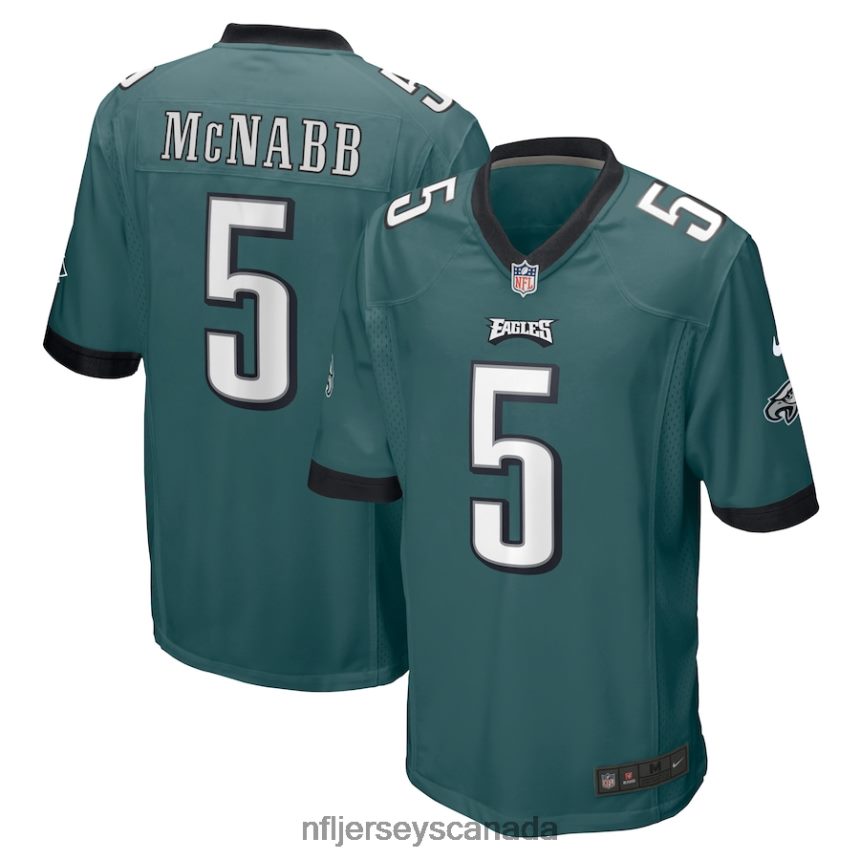 Men Philadelphia Eagles Donovan McNabb Nike Midnight Green Retired Player Jersey Clothing NFL TBXFR6658