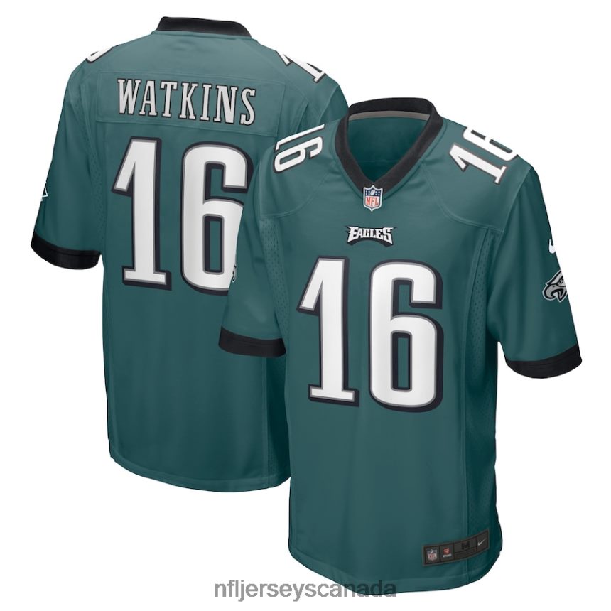 Men Philadelphia Eagles Quez Watkins Nike Midnight Green Player Jersey Clothing NFL TBXFR63551