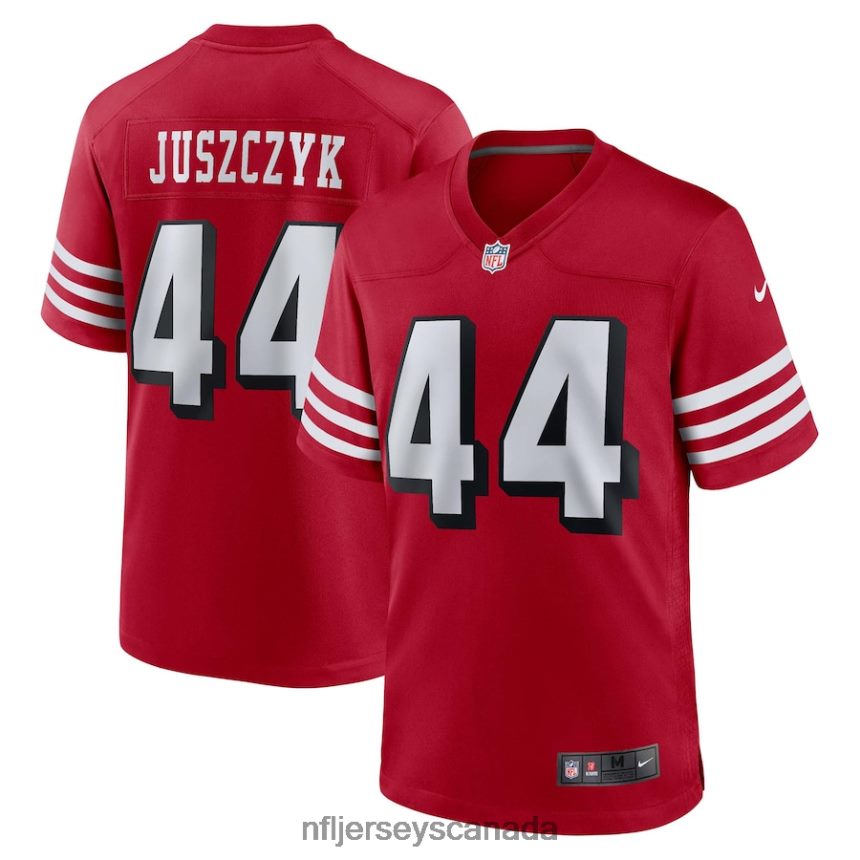 Men San Francisco 49ers Kyle Juszczyk Nike Scarlet Alternate Game Jersey Clothing NFL TBXFR61230