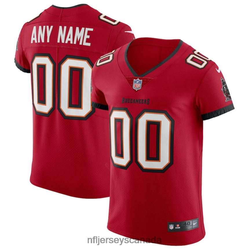 Men Tampa Bay Buccaneers Nike Red Vapor Elite Custom Jersey Clothing NFL TBXFR65851