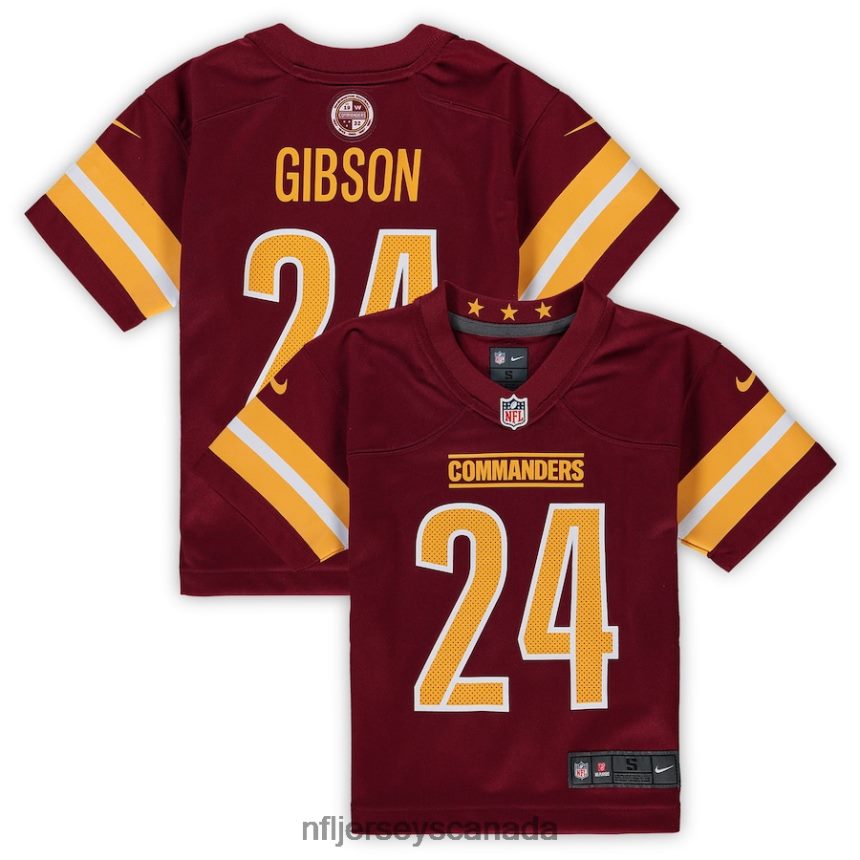 Men Preschool Washington Commanders Antonio Gibson Nike Burgundy Game Jersey Clothing NFL TBXFR64102
