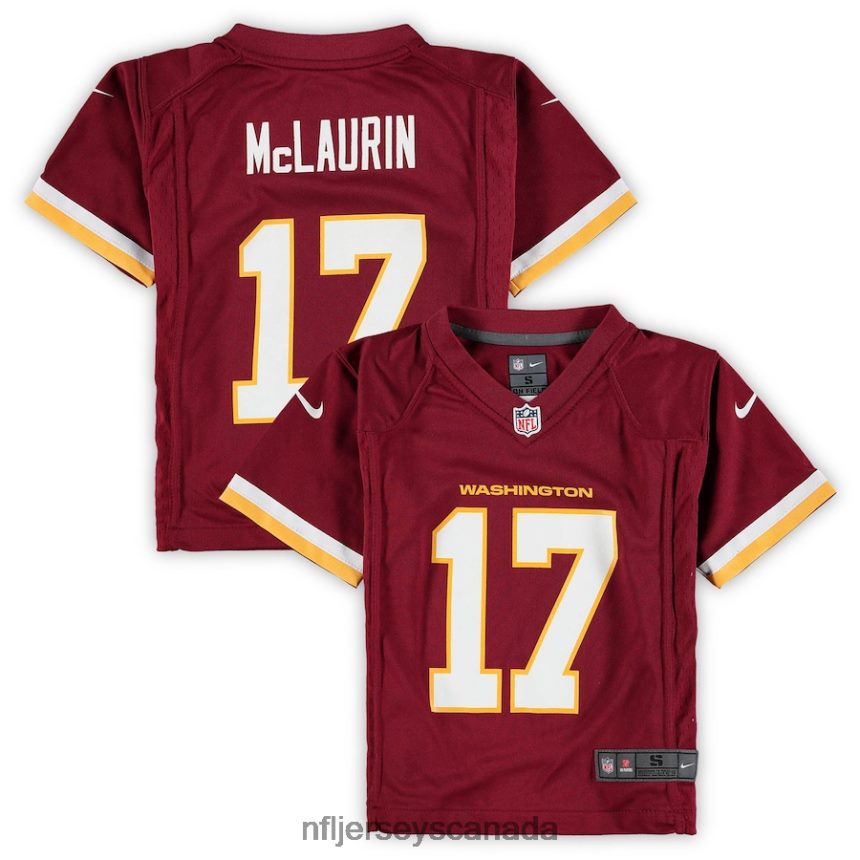 Men Preschool Washington Football Team Terry McLaurin Nike Burgundy Game Jersey Clothing NFL TBXFR62588