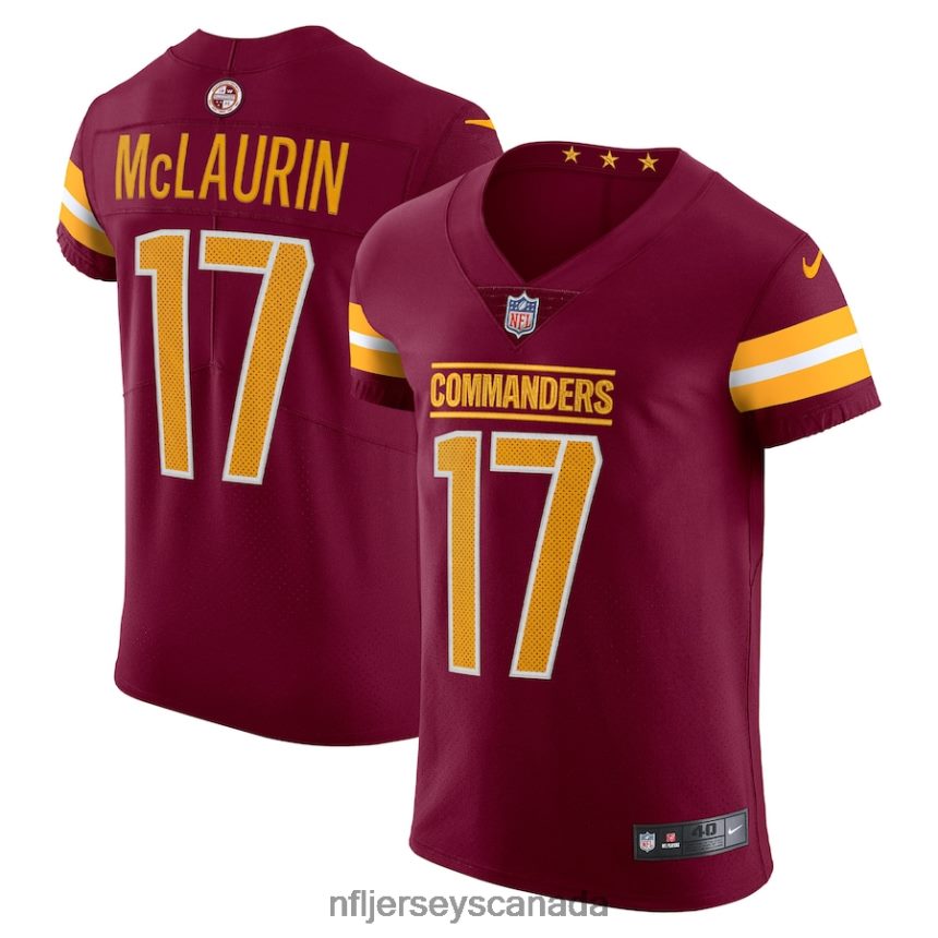 Men Washington Commanders Terry McLaurin Nike Burgundy Vapor Elite Jersey Clothing NFL TBXFR63331