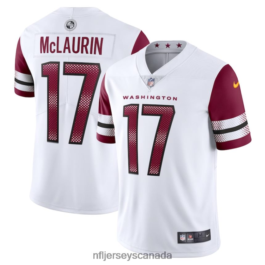 Men Washington Commanders Terry McLaurin Nike White Vapor Limited Jersey Clothing NFL TBXFR6602