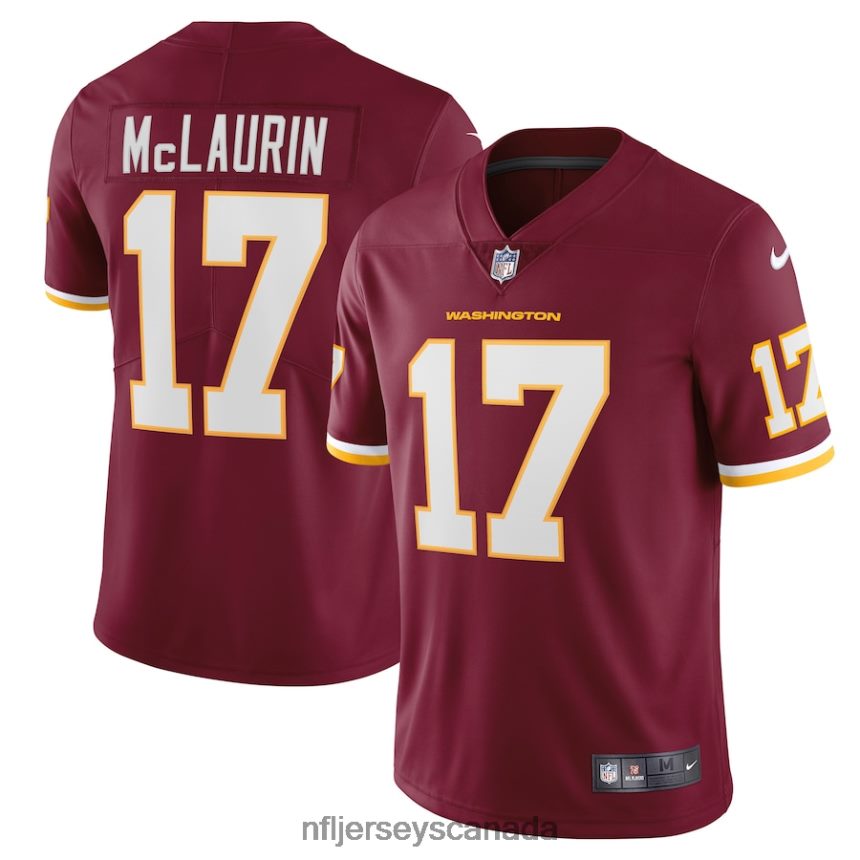 Men Washington Football Team Terry McLaurin Nike Burgundy Vapor Limited Jersey Clothing NFL TBXFR62635