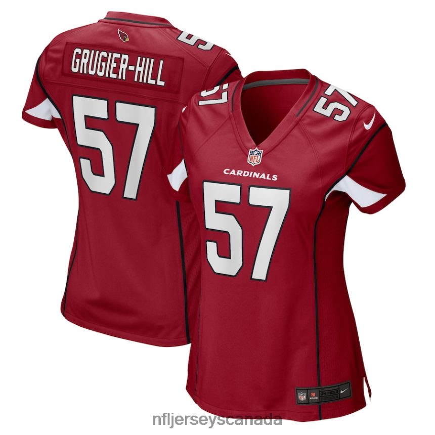 Women Arizona Cardinals Kamu Grugier-Hill Nike Cardinal Game Player Jersey Clothing NFL TBXFR66482