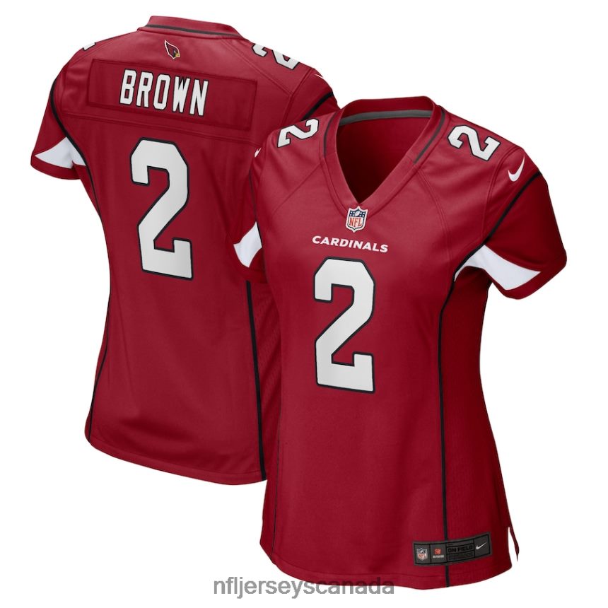Women Arizona Cardinals Marquise Brown Nike Cardinal Game Player Jersey Clothing NFL TBXFR66457