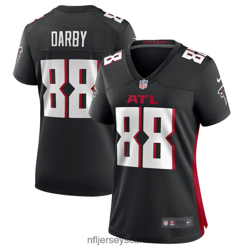 Women Atlanta Falcons Frank Darby Nike Black Game Jersey Clothing NFL TBXFR65379