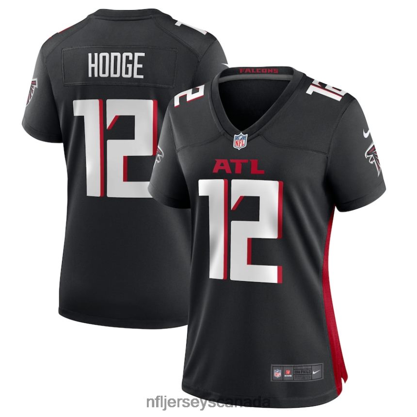 Women Atlanta Falcons KhaDarel Hodge Nike Black Game Jersey Clothing NFL TBXFR65372