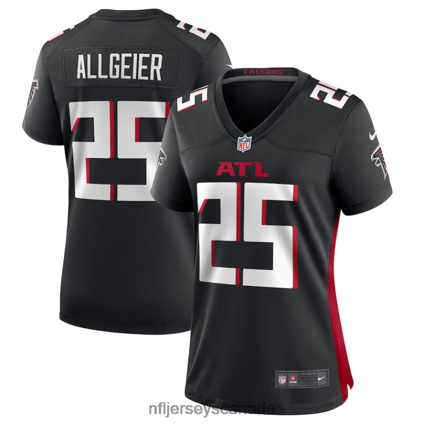 Women Atlanta Falcons Tyler Allgeier Nike Black Player Game Jersey Clothing NFL TBXFR63248