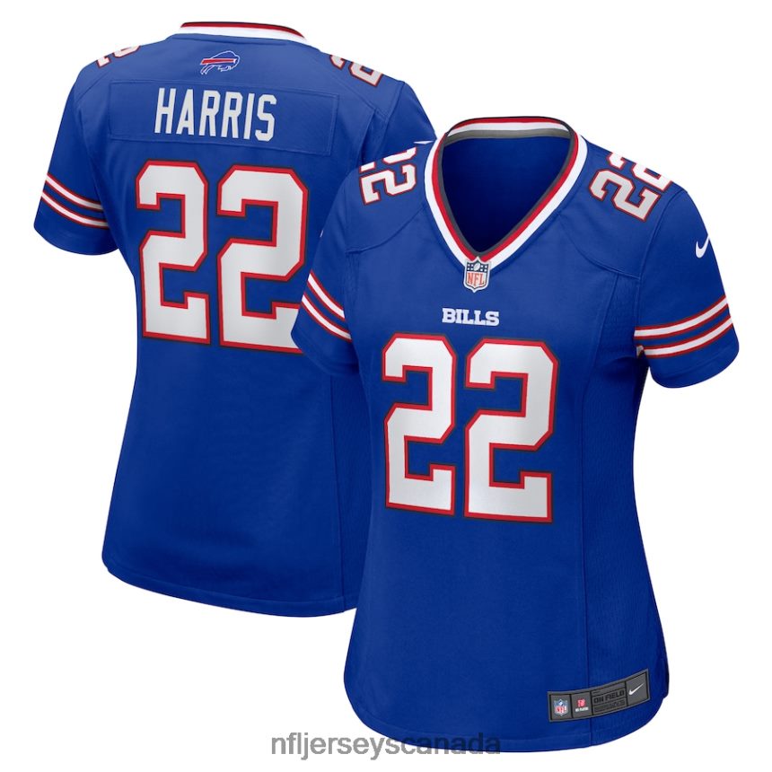 Women Buffalo Bills Damien Harris Nike Royal Game Player Jersey Clothing NFL TBXFR63594